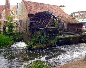 Old mill wheel