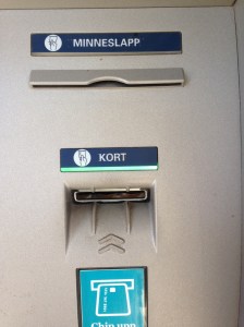 cash machine Sweden