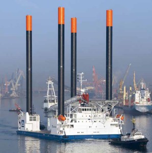 Jackup semisub barge tugboat