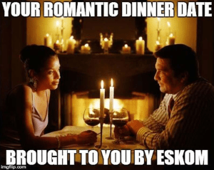 candles on a date
