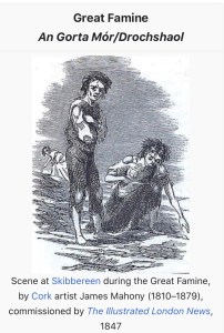 Potato famine Ireland